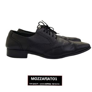 Men us 8.5 leather lining Oxford black shoe